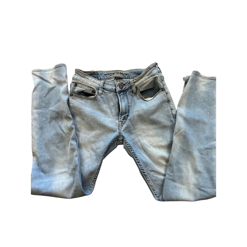 American Eagle Outfitters Mens Jeans Active‎ Flex Light Wash Slim Fit Size 29x32